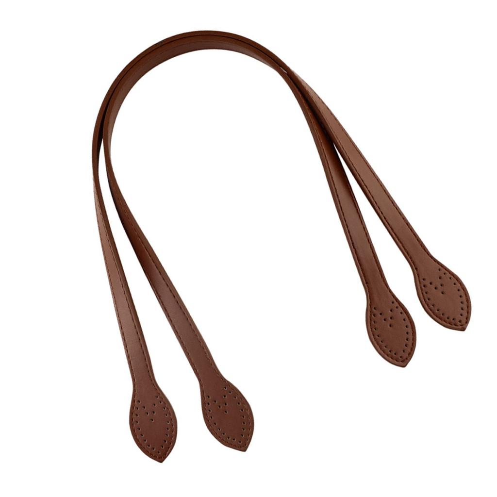 Pacote de 2 Alças de Ombro de Couro Sintético de Reposição Acessórios para Artesanato DIY e Projetos de Substituição de Bolsas