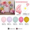 New Fresh Sunflower Daisy Macaron Balloon Set Birthday Party Decoration Wedding Ceremony Party Scene Decoration Balloon Set