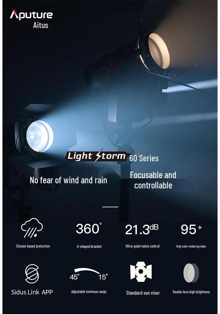 Aputure LS 60X Studio Fill Light (2700K-6500K)