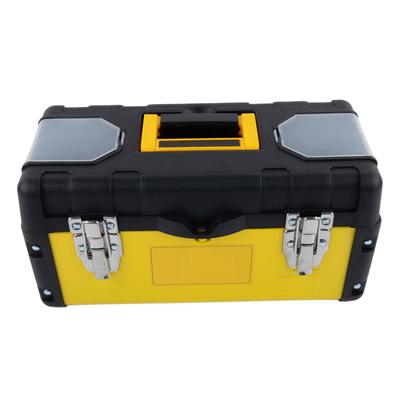 Efficiently Designed Tool Box with Lockable Storage and Removable Tray