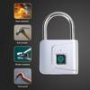 Professional Fingerprint Padlocks Keyless Fingerprint Security Lock Keyless Biometric Lock  for Gym Outdoor Fence & Gate