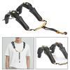 1Pc Saxophone Shoulder Strap PU Leather Professional Instruments Shoulder Strap for Tenor /Soprano/ Alto Sax Neck Strap