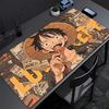 E-sports Mouse Pad Office Laptop Computer Smooth Flexible Rubber Gamer PC Computer Keyboard Pad one piece luffy 90x40cm Mosuepad