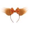 Fashion New Brown Beauty And Beast Mouse Ears Headband 5" Headwear Boys Girls Festival Party Hair Accessories Women Gift