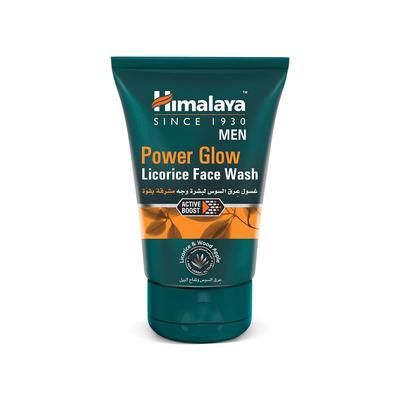 Men Power Glow Licorice Face Wash 100ml Pack Of 1 Natural Herbal Cleanser For Men