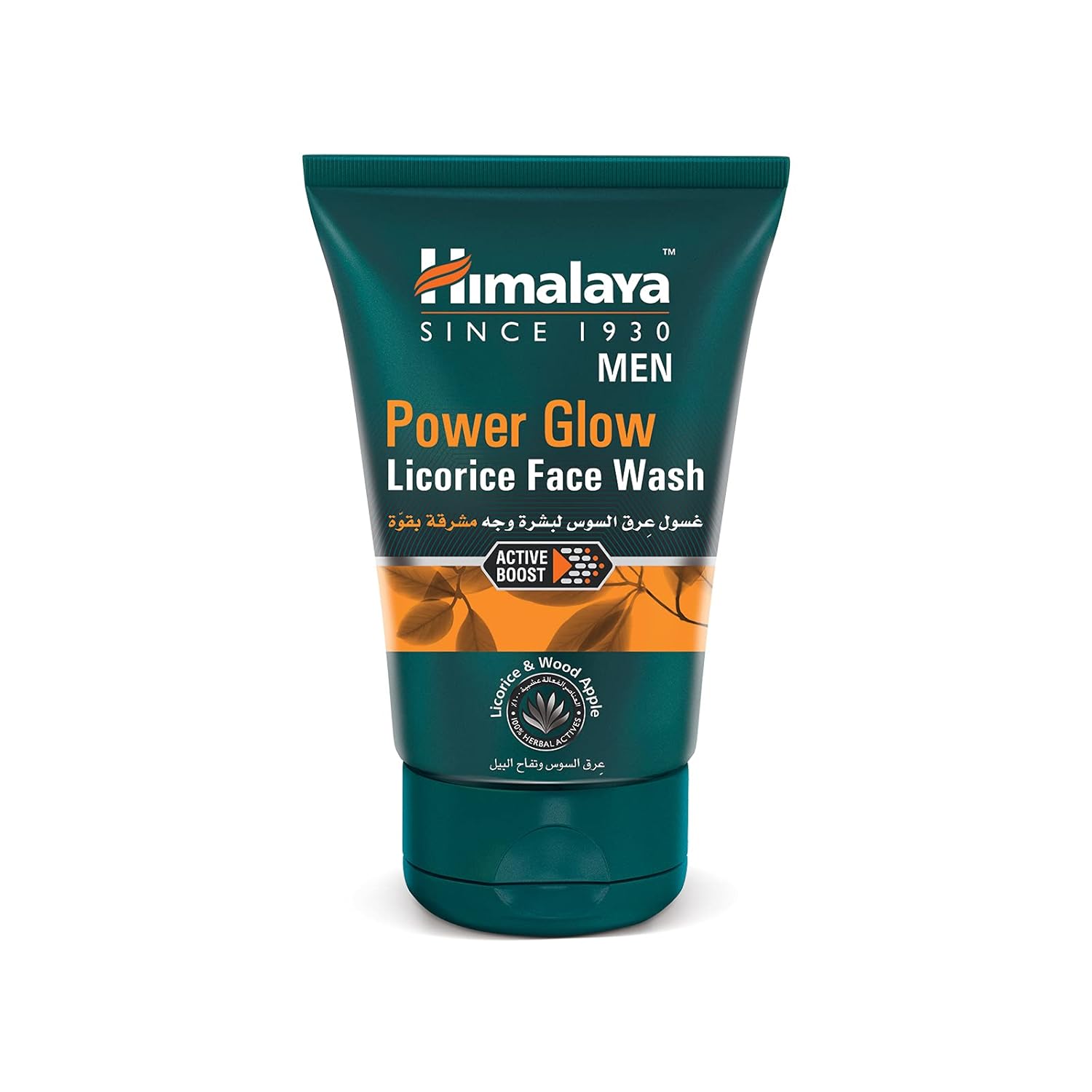 

Himalaya Men Power Glow Licorice Face Wash 100ml Pack Of 1 Natural Herbal Cleanser For Men