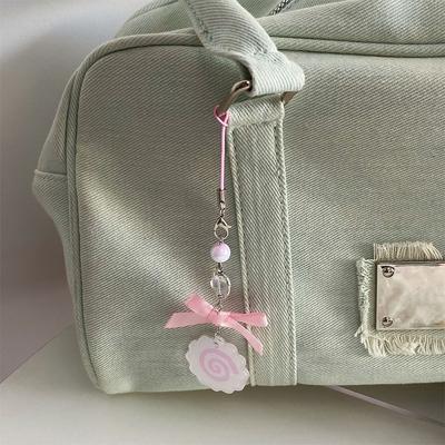 Cute Fish Plate Phone Charms Pendant For Card Book Creative Kawaii Keychain For Phone Bag Accessories