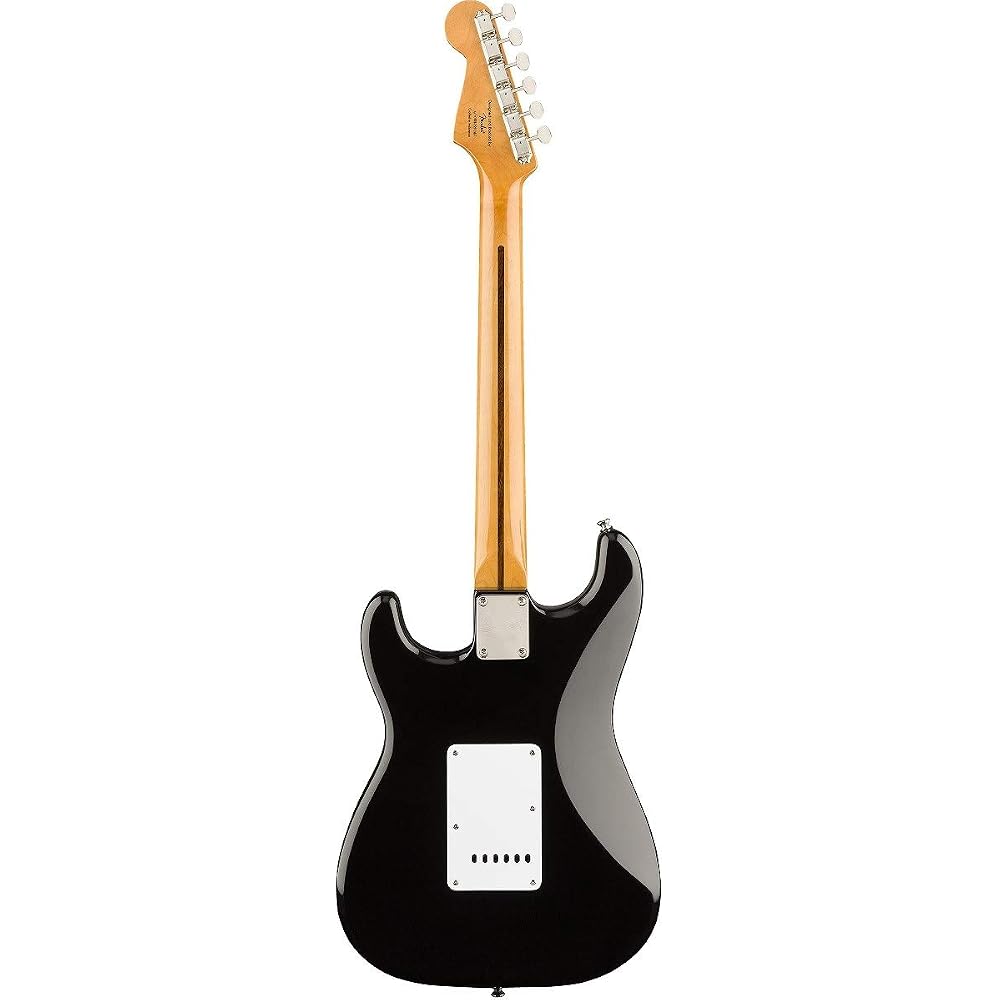 Squier by Fender Electric Guitar Classic Vibe 50s Stratocaster®, Black with Soft Case