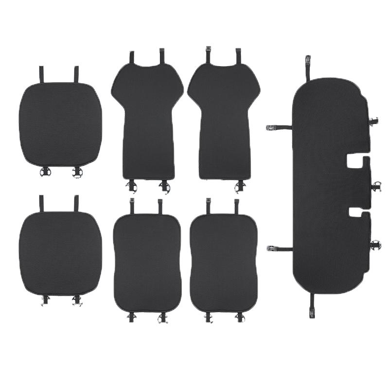 Car Seat Cover Cushion For Tesla Model 3/Model Y 2019-2025 Juniper Ice Silk Seat Cover Breathable Seat Car Interior Accessories