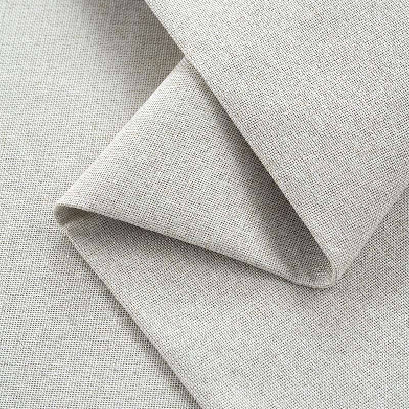 Cotton Linen Fabric By The Meter for Upholstery Sofa Cover Pillowcase Cushion Diy Sewing Textile Cloth Thickened Wearable Plain