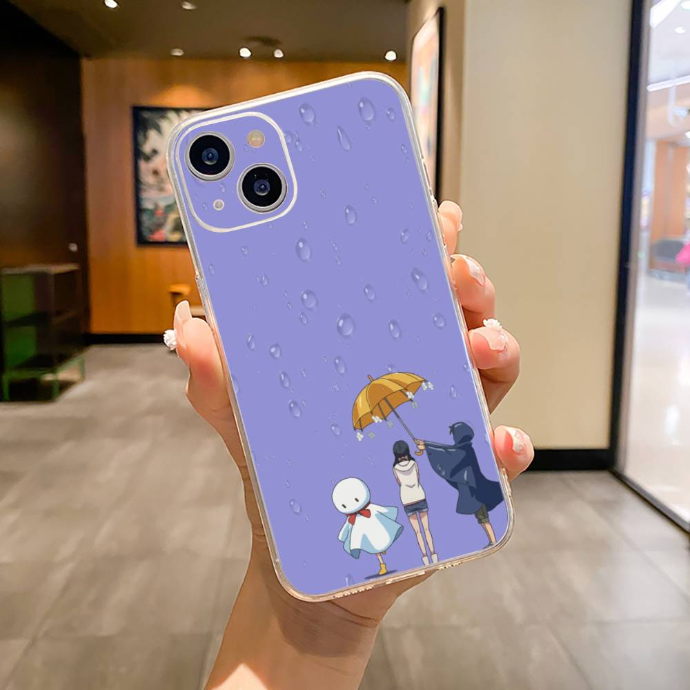 W-W-Y-Weathering- With- You Phone Case For iPhone17,16,15,14,13,12,11 ,Pro Max, Plus Soft Silicone Transparent Cover