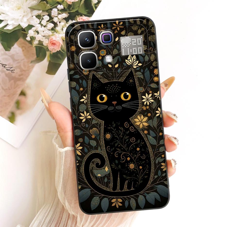 For Infinix Note 60 Pro Case X6878 Cute Dog Rabbit Cover Shockproof Soft Silicone Case For Infinix Note 60 Pro Note60 X6879 Bags