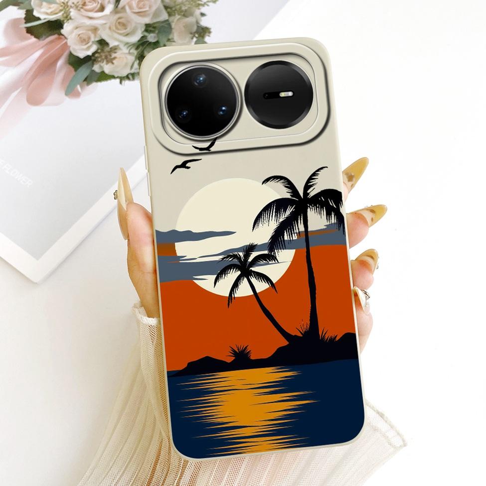 For Huawei Nova 15 Pro Case Cover Cute Luxury Fashion Flowers Cool Painted Silicone Casing For Huawei KLE-AL00U