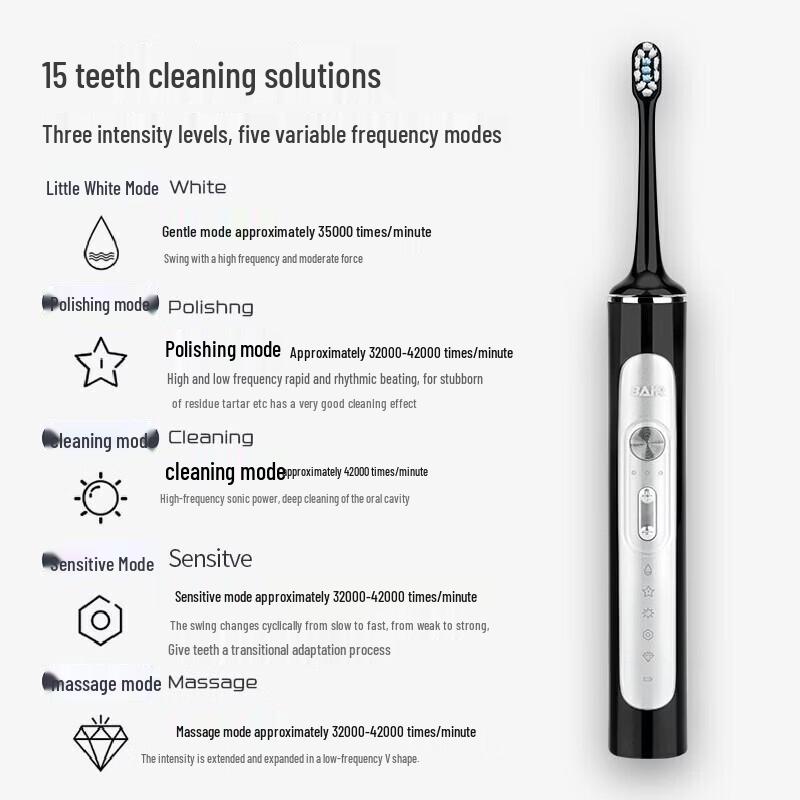 Bayer G2/G201 Sonic Electric Toothbrush CN plug (adapter included)