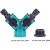 Outdoor Garden Hose Splitters Splitter Quick Connectors Y For Garden Adjustable Distributor