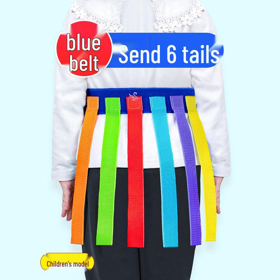 Adjustable Catch the Tail Waistband: Parent-Child Team Building Toy for Sensory Integration and Sports Fun