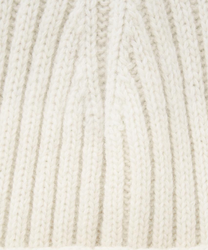 LEE Knit Short Beanie Ivory