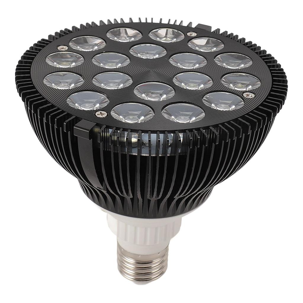 Pełne spektrum światła LED do akwarium, lampa do wzrostu roślin wodnych, 18 W, wykorzystuje 18 chipów LED 1 W, soczewkę optyczną 45 stopni, lekką, dobrą rozpraszalność ciepła