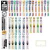 Pilot Coleto with Giflow Test Hi-Tec-C Refills, 0.4mm, 31-Color Set, Card.