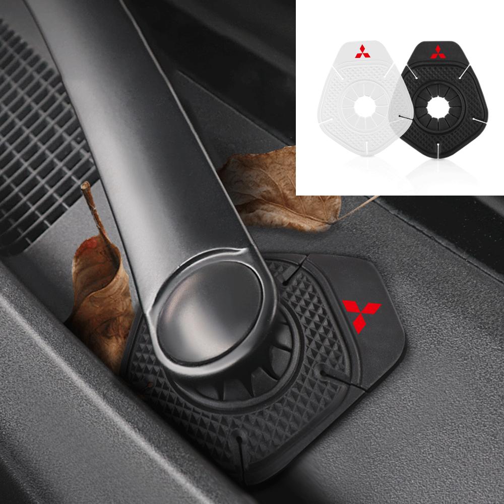 2Pcs Car Wiper Bottom Hole Prevent Debris Falling Into Protection Cover For Mitsubishi Asx Lancer L200 Pajero Attrage Xpander