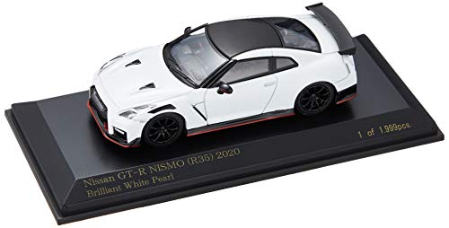 

CARNEL 1/64 Nissan GT-R NISMO (R35) 2020 Brilliant White Pearl Finished Product CN640027