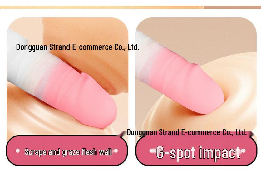 Women's Fully Automatic Telescopic Vibrating Masturbator with App & Remote Control