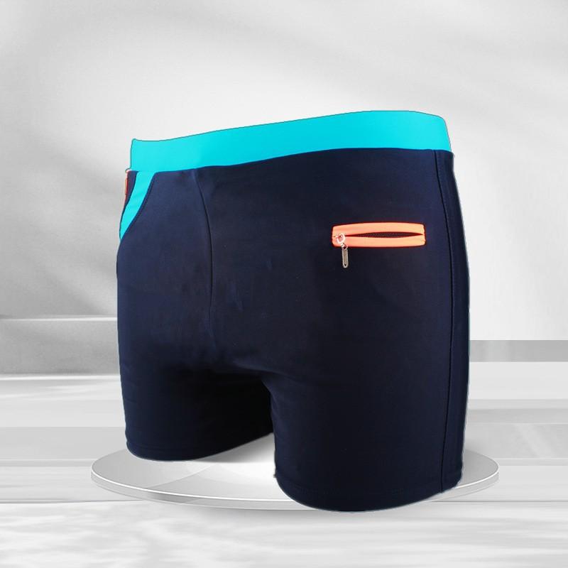 

Men s Swimming Trunks Quick-drying Box-type Sports Loose Large-size Anti-embarrassment Tight Pants Swimsuit Comfortable Color Matching Design XXL