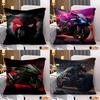 Modern Motorcycle Pillow Cover For Bedroom Room And Living Room Sofa Decorative Cushion Cover