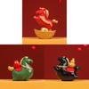 Chinese Style Nianhao Large Prosperity Horse Resin Figurine Gift For Celebrations And Events