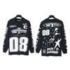 25 Frühling und Herbst Amerikanische trendige Marke Herren und Damen Paare Große Größe Lockerer Pullover Langarm T-Shirt Teenager T-Shirt