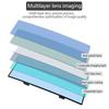 285MM Wide Convex Interior Clip On Rear View Clear Mirror Universal Anti Glare Anti-fog Panoramic Rear View Mirror Curved Mirror