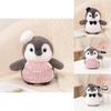 Penguin Plush Toy With Bowtie For Kids Cute Animal Stuffed Doll Gift For Children
