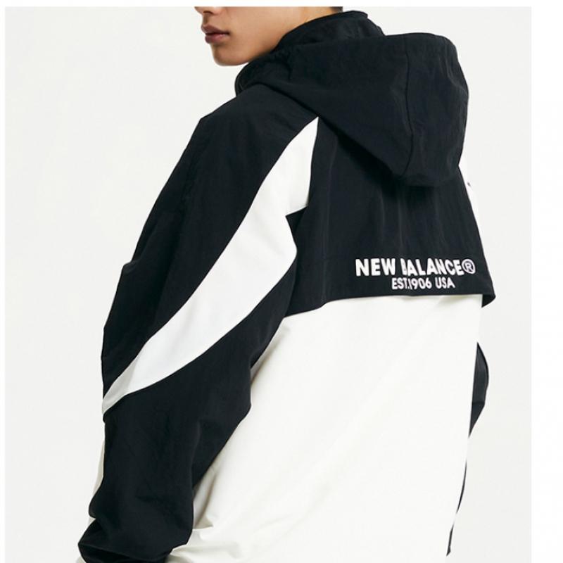 New Balance Half Club Nbnad42843 Mx Color Block Warm Up Jacket Common Training Windscreen