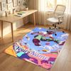 Personalized Crystal Velvet Carpet,Travis Scott Custom Printed Name, Plush Area Rug For Home Indoor Decor