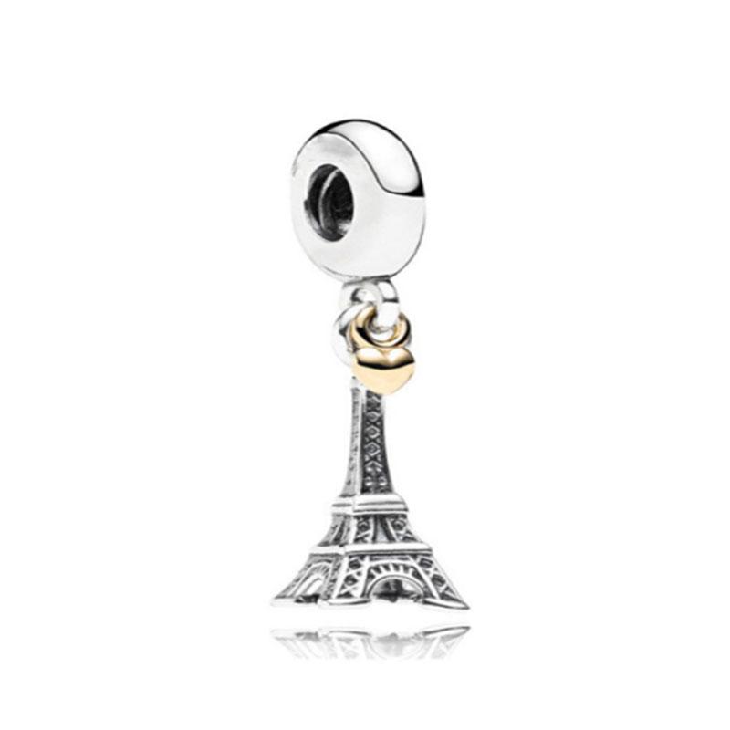Copper Travel Airplane Passport Charms Beads Pendants Fit Original Bracelet Diy Beads For Women Jewelry Gift