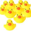 10Pcs Baby Infants Bath Shower Tub Inflatable Floating Toy Rubber Squeaky Ducks