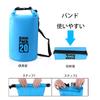 TRkin Waterproof Bagged Dry Bag Drum Type with Backpack Straps Foldable Lightweight Durable 2x Waterproof for Preparedness Outdoor/Sea