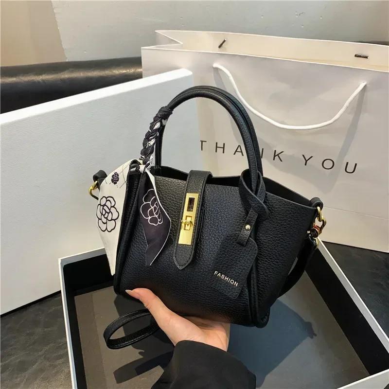 

Новая модная женская сумка через плечо, портативная сумка-ведро, женские сумки