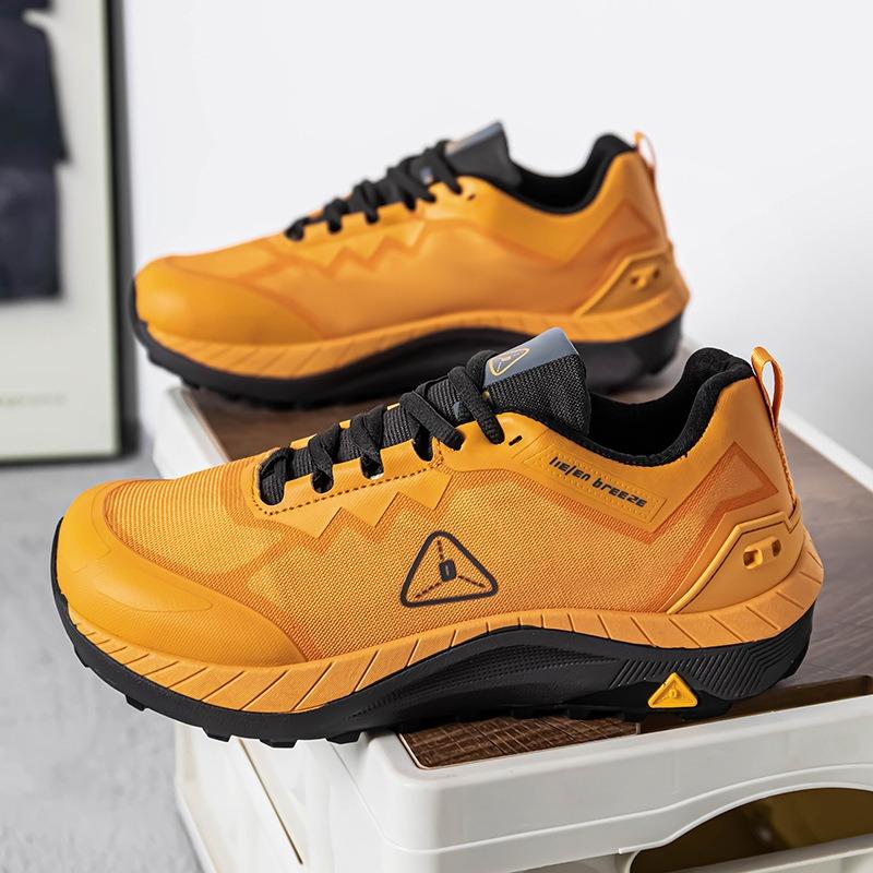 Outdoor Wanderschuhe Herren rutschfest und abriebfest Wanderschuhe Offroad Wanderschuhe leicht dämpfend atmungsaktiv