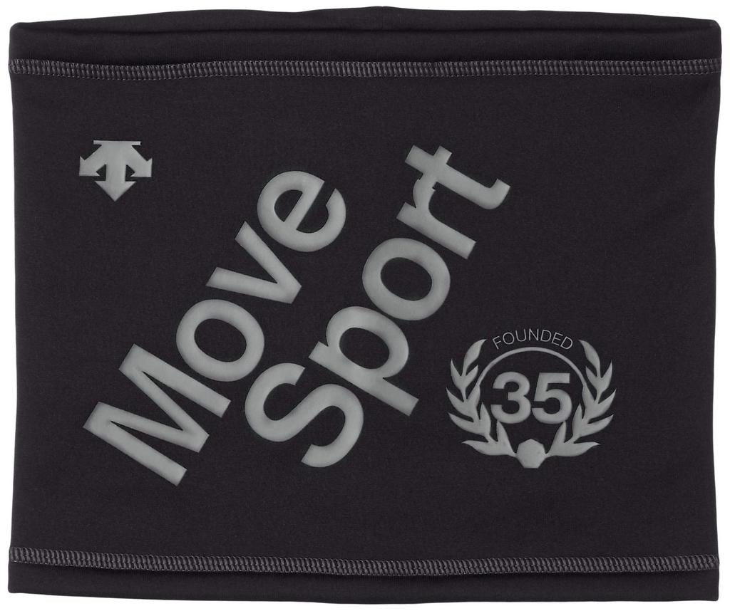 MOVESPORT Neck Perfect for Club and Size F Warmer, Fleece, Stretch, Training, Running, School, Activities, Sports, Black,