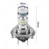 2Pcs/Set LED 100W/H4 8000K/20 LED White Two Bulbs Head Light High Low Beam Lamps