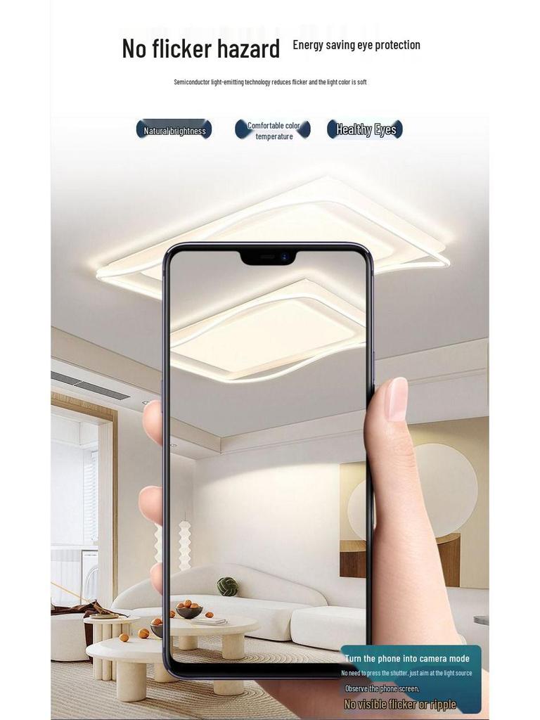 2025 Modern Minimalist LED Ceiling Light Set for Living Room