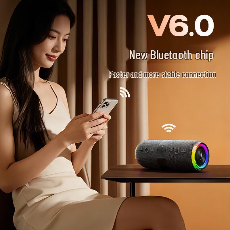 Newmine PBS015 Dual Tragbarer Bluetooth-Lautsprecher (CN-Version)