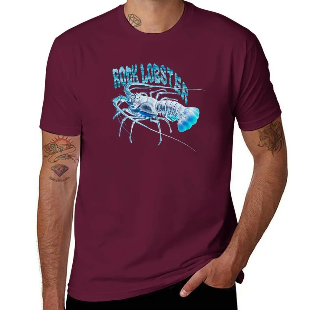 The B-52's Rock Lobster T-Shirt new edition vintage anime shirt quick-drying black t-shirts for men