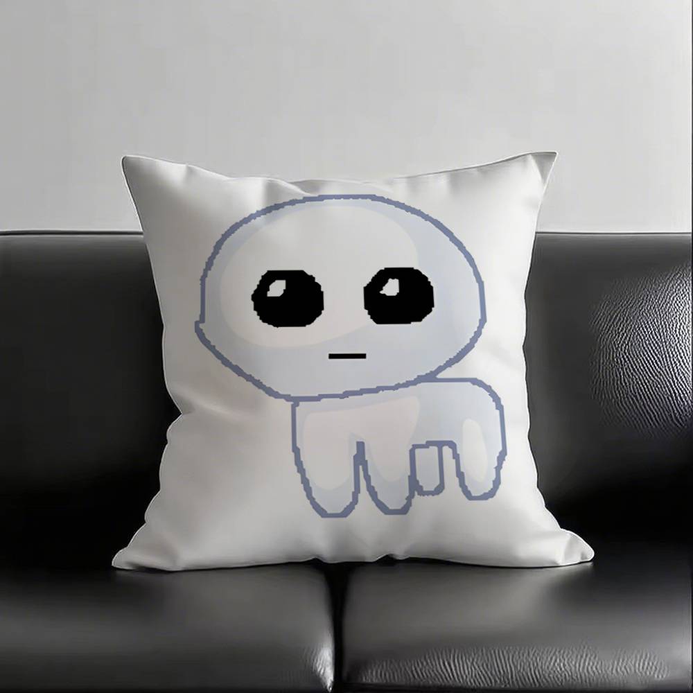 1pc Tbh Creature Pillow Case Square Bedroom Sofa Leisure Comfort Cushion Car Living Room Home Decoration