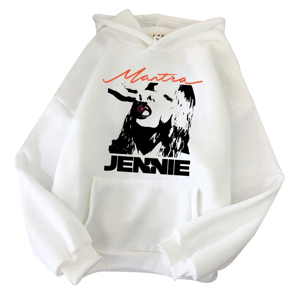 Худи Jennie Mantra Harajuku Джерси Топы Мужское Женское Худи Подарок для фаната Мода Улица Y2k Harajuku Повседневное Худи S