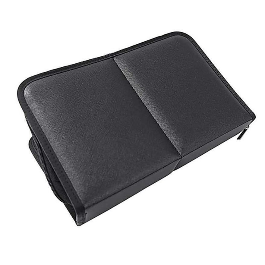 Zipper Large Capacity Folding Cosmetic Brush Storage Bag