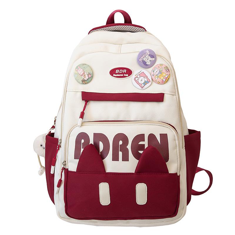 Children's Schoolbags Elementary School Girls Junior High School High School College Students Two Piece Backpack