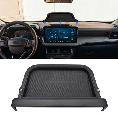Dashboard Storage Organizer Tray For  Ford Maverick 2025 Center Console Behind Screen Ert Tray Compartment Car Accessories