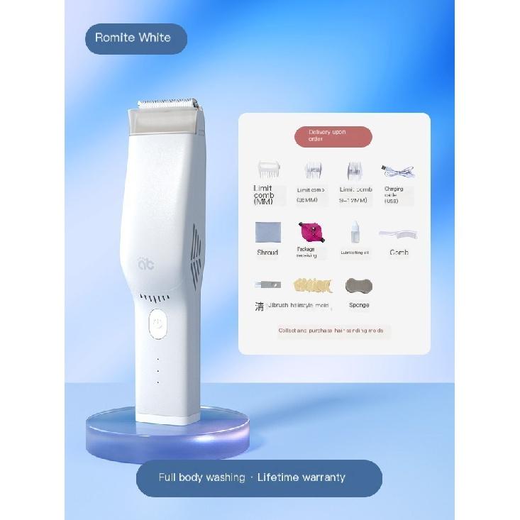 AIBEDILA Baby Hair Clipper For Girls Ultra-Quiet Automatic Hair Suction Electrostatic Trimmer Children'S Haircuts Machine